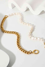 Load image into Gallery viewer, Dream Life Pearl Chunky Chain Necklace