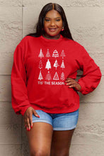 Load image into Gallery viewer, Simply Love Full Size Christmas Tree Graphic Sweatshirt