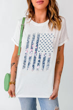 Load image into Gallery viewer, Stars and Stripes Graphic Tee