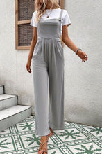 Load image into Gallery viewer, Square Neck Sleeveless Jumpsuit