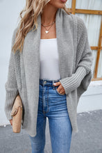 Load image into Gallery viewer, Open Front Long Sleeve Cardigan