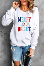 Load image into Gallery viewer, MERRY AND BRIGHT Graphic Sweatshirt