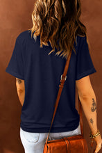 Load image into Gallery viewer, AMERICAN WOMAN Graphic Round Neck Tee