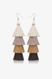 Layered Tassel Earrings