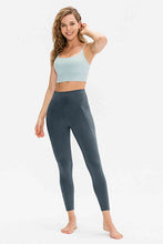 Load image into Gallery viewer, Slim Fit Long Active Leggings with Pockets