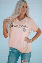 Load image into Gallery viewer, MAMA Heart Graphic Tee Shirt