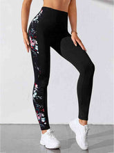 Load image into Gallery viewer, Floral Print Wide Waistband Pants