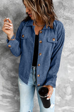 Load image into Gallery viewer, Corduroy Long Sleeve Jacket