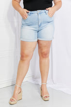 Load image into Gallery viewer, Vervet by Flying Monkey Full Size Cuffed Denim Shorts