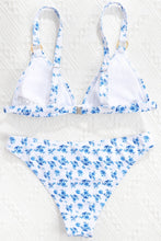 Load image into Gallery viewer, Floral Ring Detail Bikini Set