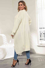 Load image into Gallery viewer, Plus Size Open Front Long Sleeve Cardigan