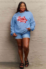 Load image into Gallery viewer, Simply Love Full Size DECK THE HALLS Graphic Sweatshirt