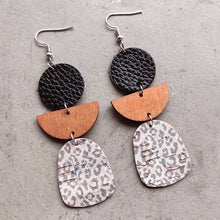 Load image into Gallery viewer, Geometrical Shape Dangle Earrings