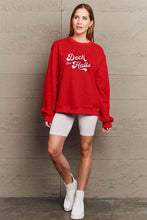 Load image into Gallery viewer, Simply Love Full Size DECK THE HALLS Graphic Sweatshirt