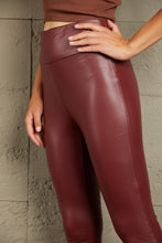 Load image into Gallery viewer, Double Take PU High Waist  Straight Pants