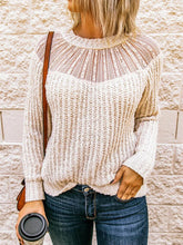 Load image into Gallery viewer, Round Neck Rib-Knit Sweater