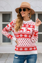Load image into Gallery viewer, Christmas Round Neck Sweater
