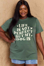 Load image into Gallery viewer, Simply Love Full Size Dog Slogan Graphic Cotton T-Shirt