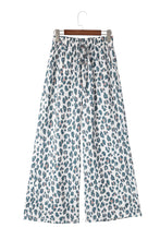 Load image into Gallery viewer, Leopard Drawstring Waist Culottes