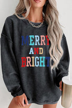 Load image into Gallery viewer, MERRY AND BRIGHT Graphic Sweatshirt