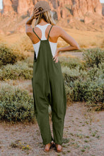 Load image into Gallery viewer, V-Neck Sleeveless Jumpsuit with Pocket
