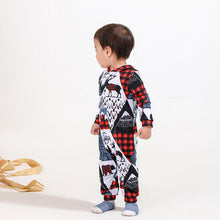 Load image into Gallery viewer, Baby Printed Hooded Jumpsuit