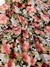 Load image into Gallery viewer, Floral Asymmetrical Neck Ruffled Dress