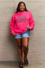 Load image into Gallery viewer, Simply Love Full Size FREEZIN&#39; SEASON Graphic Sweatshirt