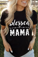 Load image into Gallery viewer, BLESSED MAMA Graphic Tee