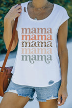 Load image into Gallery viewer, MAMA Graphic Cutout Tee