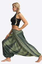 Load image into Gallery viewer, Printed Smocked Waist Harem Pants