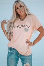 Load image into Gallery viewer, MAMA Heart Graphic Tee Shirt