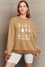 Load image into Gallery viewer, Simply Love Full Size Christmas Tree Graphic Sweatshirt