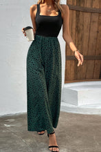 Load image into Gallery viewer, Two-Tone Square Neck Wide Leg Jumpsuit