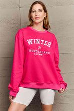 Load image into Gallery viewer, Simply Love Full Size WINTER WONDERLAND ALUMNI Graphic Long Sleeve Sweatshirt