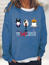 Load image into Gallery viewer, Full Size YOU CAN&#39;T SIP WITH US Graphic Sweatshirt