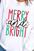 Load image into Gallery viewer, MERRY AND BRIGHT Graphic Sweatshirt