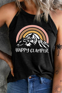 Happy Glamper Graphic Tank