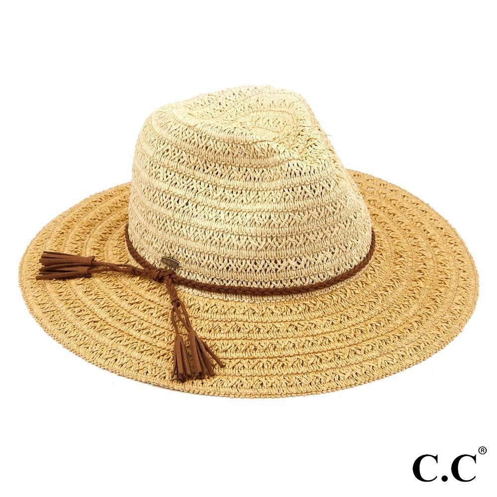 C.C Straw Panama Hat