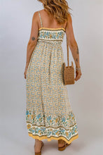 Load image into Gallery viewer, Bohemian Spaghetti Strap Maxi Dress