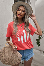 Load image into Gallery viewer, Stars and Stripes Graphic Tee Shirt