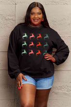 Load image into Gallery viewer, Simply Love Full Size Graphic Long Sleeve Sweatshirt