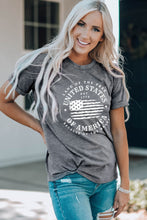 Load image into Gallery viewer, US Flag Graphic Short Sleeve Tee