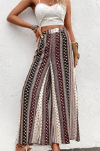 Load image into Gallery viewer, Floral High Waist Wide Leg Pants