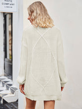 Load image into Gallery viewer, Cable-Knit Long Sleeve Cardigan