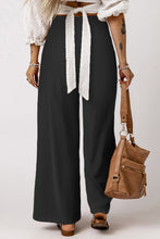 Load image into Gallery viewer, Smocked High Waist Wide Leg Pants