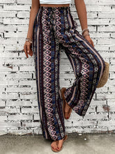 Load image into Gallery viewer, Printed High Waist Wide Leg Pants