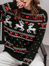 Load image into Gallery viewer, MERRY CHRISTMAS Round Neck Sweater