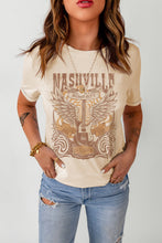 Load image into Gallery viewer, Western Graphic Round Neck T-Shirt