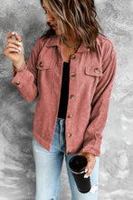 Load image into Gallery viewer, Corduroy Long Sleeve Jacket